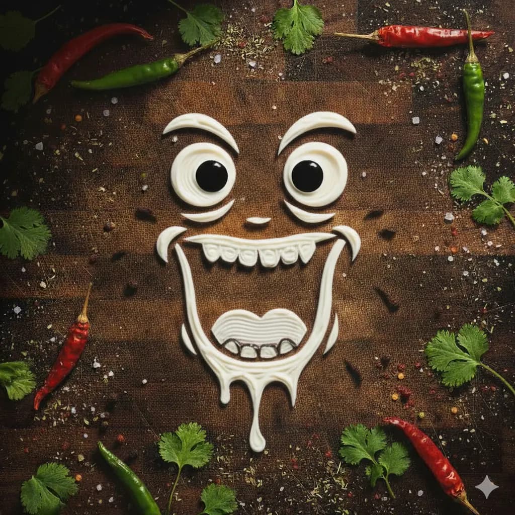 A photo of delicious shawarma on a table